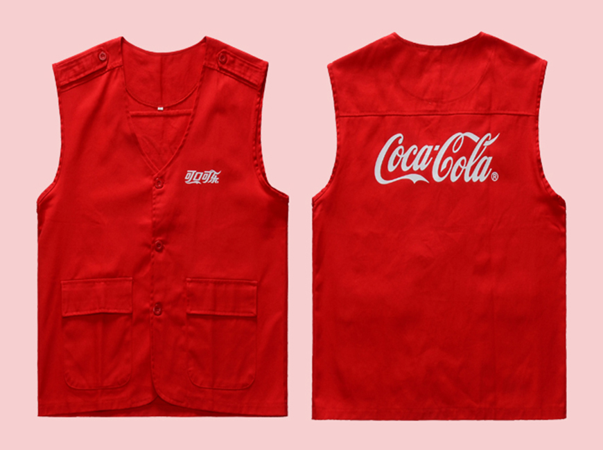 Coca-Cola Custom Vest Workwear Case